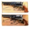 PAIR OF UBERTI 2ND MODEL DRAGOON REVOLVERS.