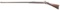HEAVY HALF-STOCK FLINTLOCK RIFLE.