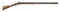 JOSH PITTS HALF-STOCK PERCUSSION RIFLE.