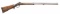 CUSTOM HALFSTOCK PERCUSSION RIFLE.