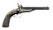 BELGIAN PINFIRE SINGLE SHOT PISTOL.