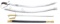 2 REPRODUCTION SWORDS.