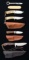 5 CISCO FIXED BLADE KNIVES