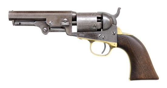 COLT MODEL 1849 POCKET MODEL REVOLVER.