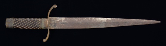 EARLY AMERICAN BELT KNIFE.