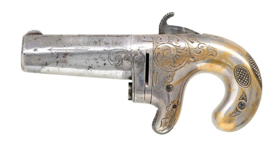 ALL SILVER MOORE DERRINGER.