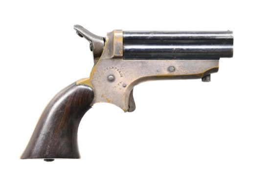 SHARPS 4-BARREL PEPPERBOX DERRINGER PISTOL.