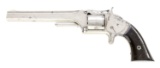 SCARCE ALL NICKEL SMITH & WESSON NO. 2 ARMY