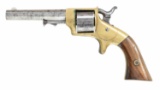 CIVIL WAR ERA PRESCOTT POCKET REVOLVER.