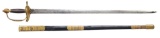 SCARCE AMES MODEL 1832 GENERAL OFFICER SWORD.