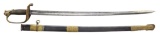 CIVIL WAR INSCRIBED MODEL 1850 FOOT OFFICER'S