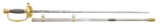 US M1860 STAFF & FIELD OFFICER’S SWORD BY BAKER &
