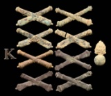 8 EXCAVATED CIVIL WAR PERIOD ARTILLERY ENLISTED