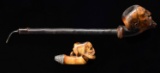 2 CIVIL WAR ERA PIPES.