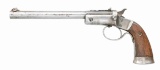 LOT OF THREE STEVENS NO.35 OFFHAND PISTOLS.