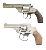 2 SMITH & WESSON TOP BREAK REVOLVERS.