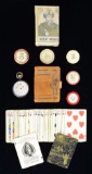 VINTAGE GAMBLING OBJECTS.