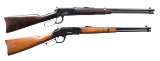 LOT OF TWO LEVER ACTION CARBINES.