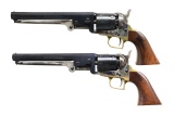 2 ITALIAN F.LLI PIETTA 1851 NAVY REVOLVERS.