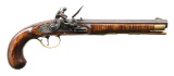 CONTEMPORARY FLINTLOCK PISTOL.