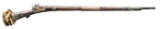 19th CENTURY YEMENI COORG MATCHLOCK MUSKET.