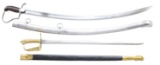 2 REPRODUCTION SWORDS.