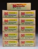 10 BOXES 450 BUSHMASTER & 1 BOX 458 LOTT.
