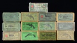 LOT OF 13 BOXES OF VINTAGE .32 S&W AMMUNITION.