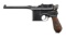 MAUSER C96 BROOMHANDLE SEMI-AUTOMATIC PISTOL.