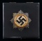 WWII GERMAN CROSS IN GOLD BY OTTO KLEIN.
