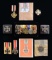 WWII GERMAN MEDAL BAR & ASSORTED DECORATIONS.