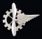 POST WWI ERA FRENCH AIR FORCE MECHANICS BADGE.
