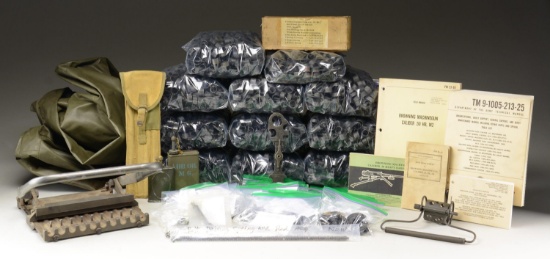 LARGE GROUPING OF VERY DESIRABLE 50 BMG M2HB PARTS