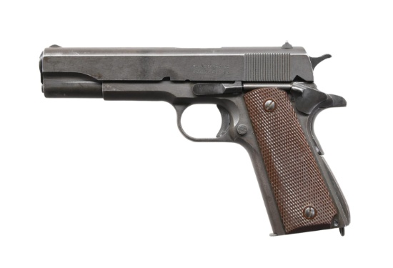 WWII 1943 REMINGTON RAND 1911A1 SEMI AUTO