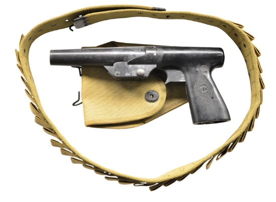 WWII US NAVY SEDGLEY MK5 SIGNAL PISTOL.