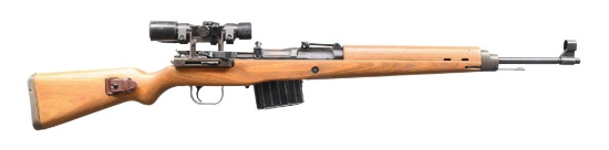 LATE WAR (QVE45) GERMAN K43 SEMI AUTO RIFLE.
