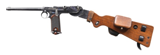 DWM MODEL C93 BORCHARDT SEMI-AUTOMATIC PISTOL WITH