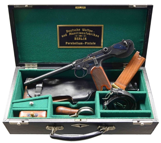 BEAUTIFULLY RESTORED WAFFENFABRIK LOEWE BORCHARDT
