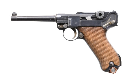 GERMAN WWI DWM "1917" DATE P.08 LUGER WITH SWISS