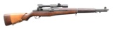 US M-1 GARAND M-1D SEMI AUTO SNIPER RIFLE WITH