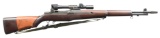 ORIGINAL U.S. M1D GARAND SEMI-AUTO SNIPER RIFLE.