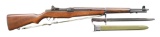 WWII SPRINGFIELD ARMORY M1 GARAND SEMI AUTO RIFLE.