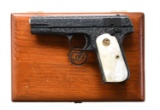 COLT CUSTOM ENGRAVED 1903 HAMMERLESS 32 POCKET