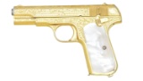 COLT 1903 ENGRAVED 32 POCKET AUTO PISTOL.