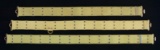 3 MILLS 1ST TYPE 1912 OLIVE DRAB PISTOL BELTS.
