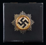 WWII GERMAN CROSS IN GOLD BY OTTO KLEIN.