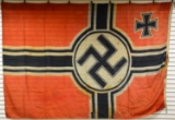 5 WWII GERMAN FLAGS & PENNANTS.