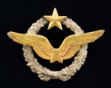 PRE WWI FRENCH PILOT’S BADGE.