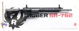 RUGER SR762 SEMI AUTO RIFLE.