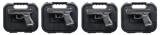 LOT OF FOUR CONSECUTIVE GEN5 GLOCK 19 SEMI AUTO